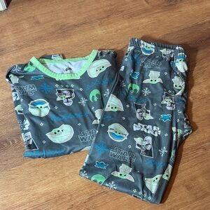 Climate Right by Cuddl Duda Star Wars Kids base layers - Gray and Green size L